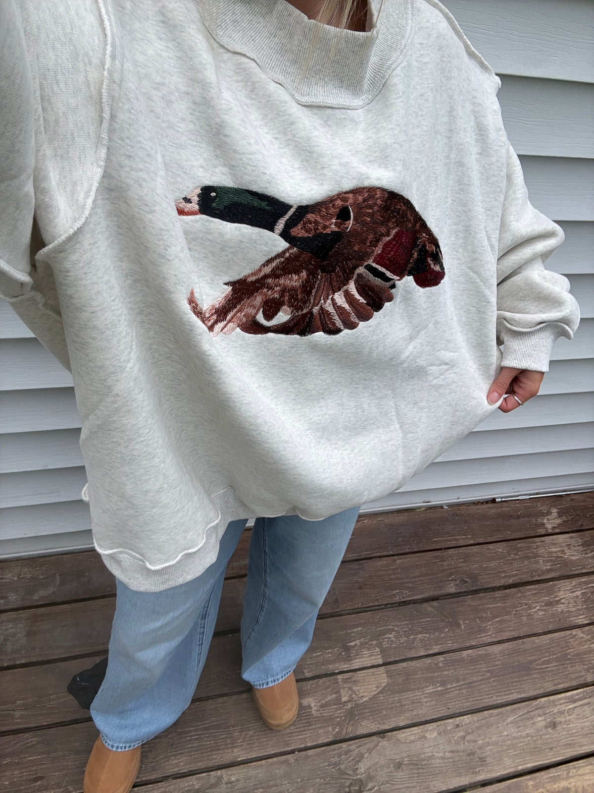 Mallard Mock Neck