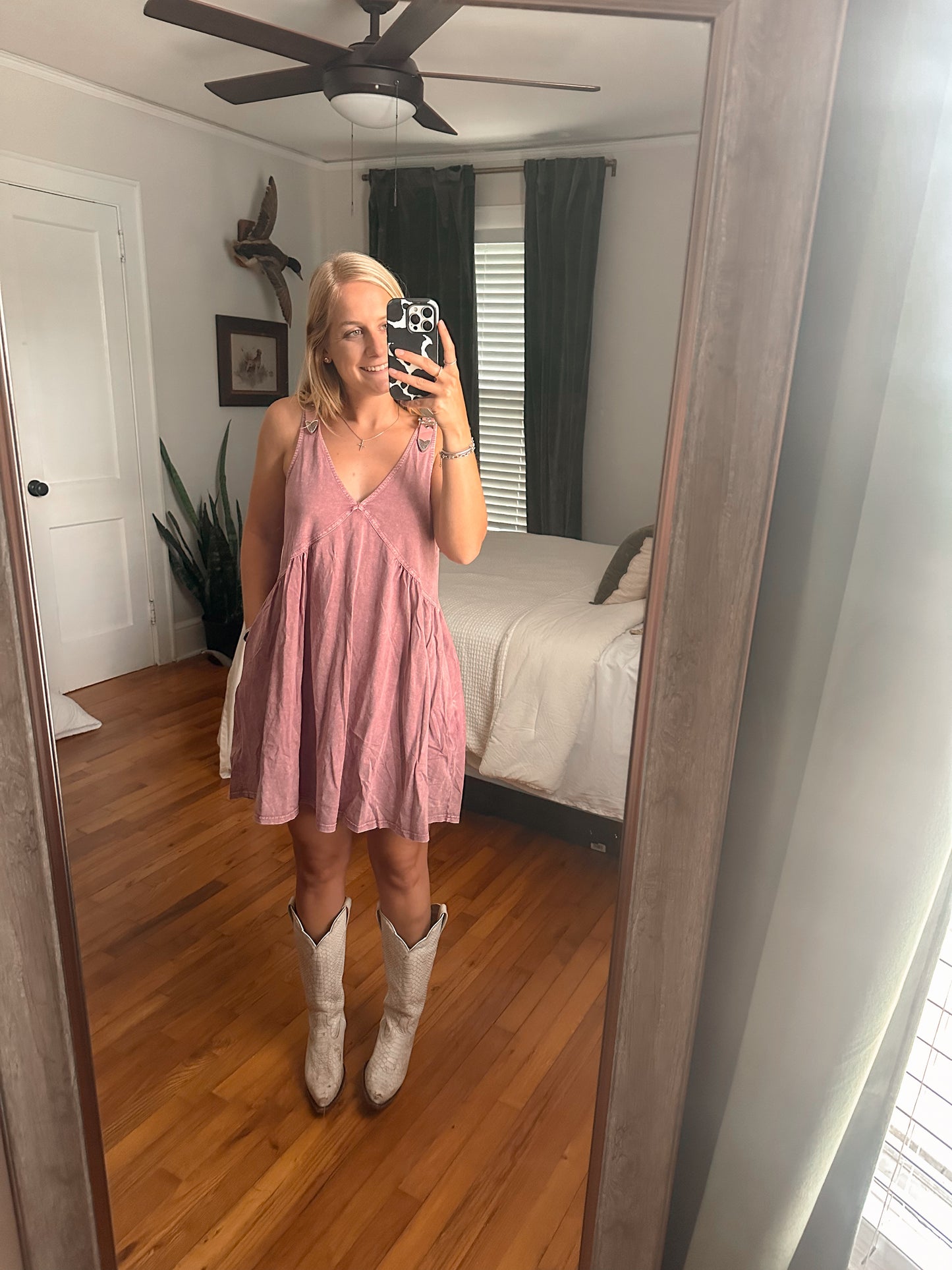 Indie Blush - Buckle Strap Dress