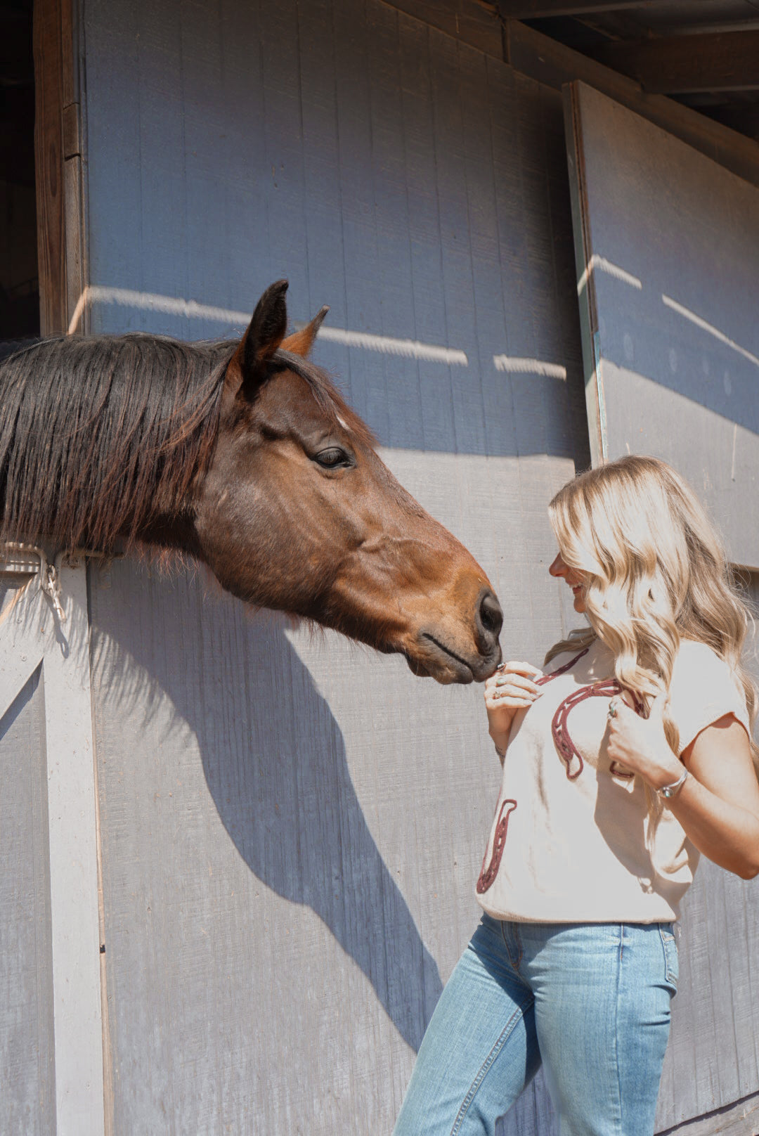 Country Luck Sweater Top