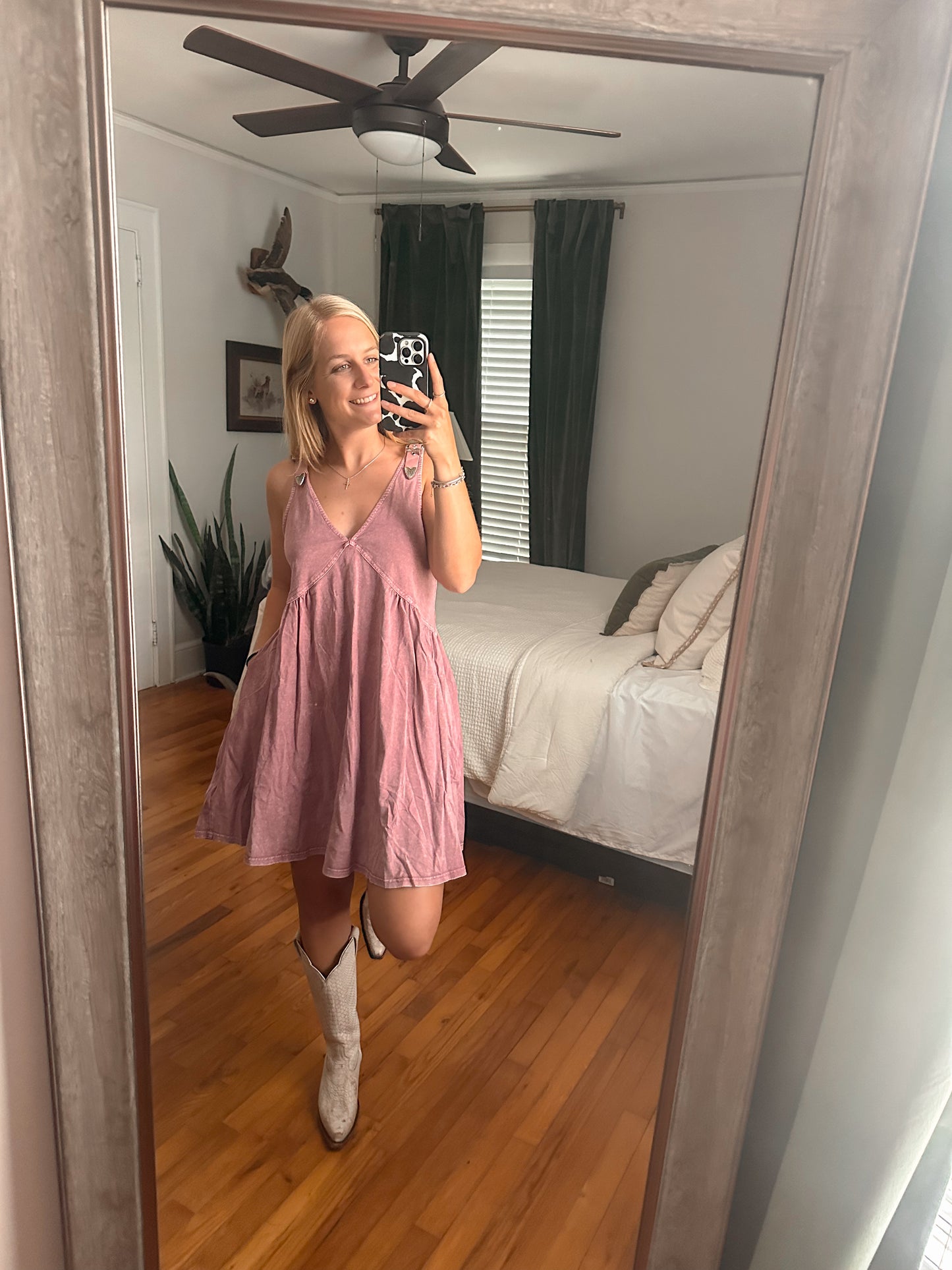 Indie Blush - Buckle Strap Dress