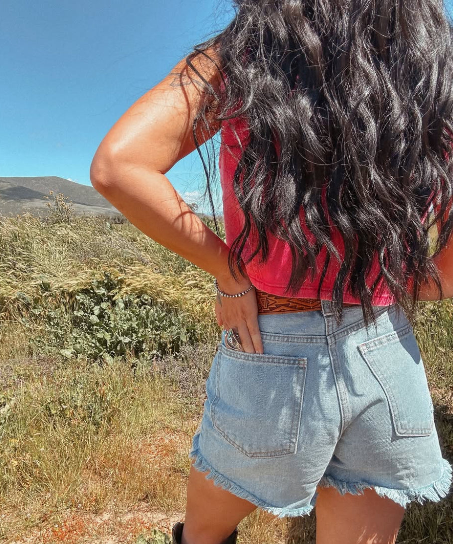 Blue Jean Babe Shorts