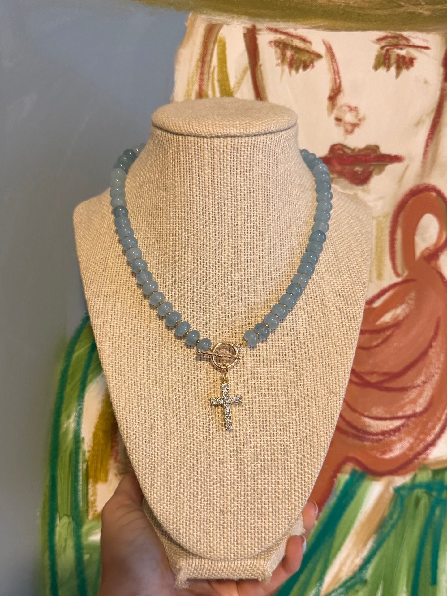 Sweetwater Cross Necklace