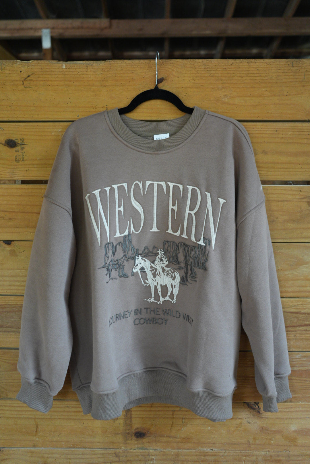 Western Journey Crewneck