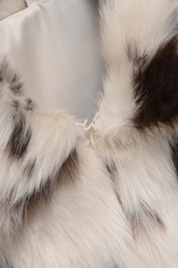 Cattle Queen Faux Fur Coat