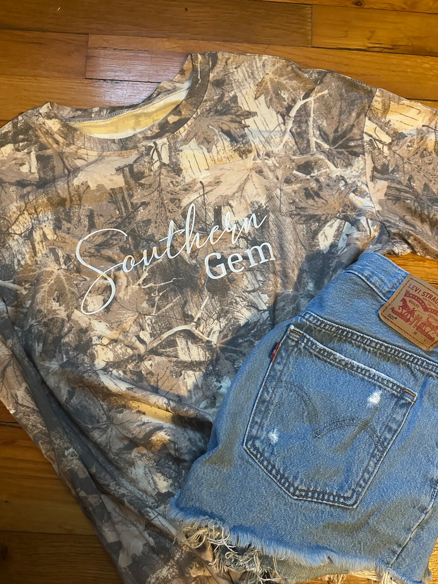 Southern Gem Camo Tee