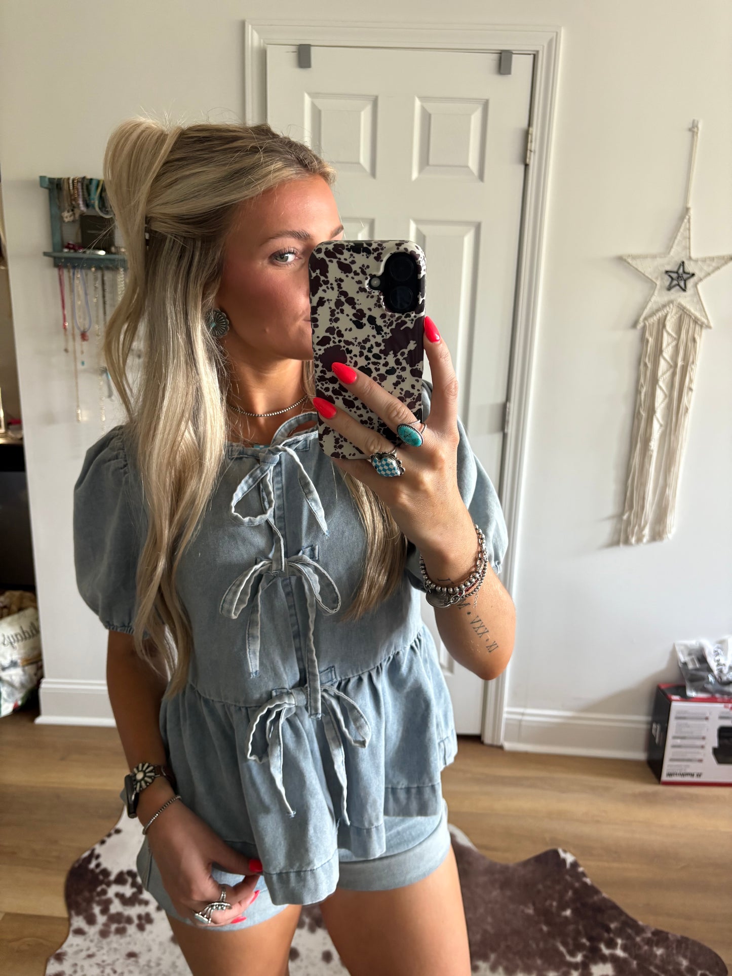 Dixie Denim Top