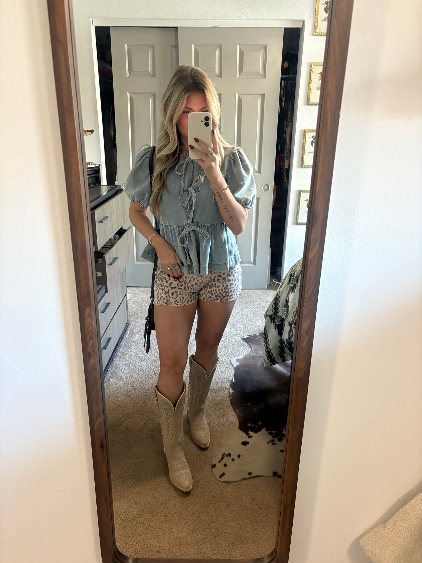 Dixie Denim Top
