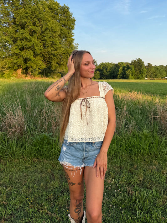 Daisy Mae Lace Top