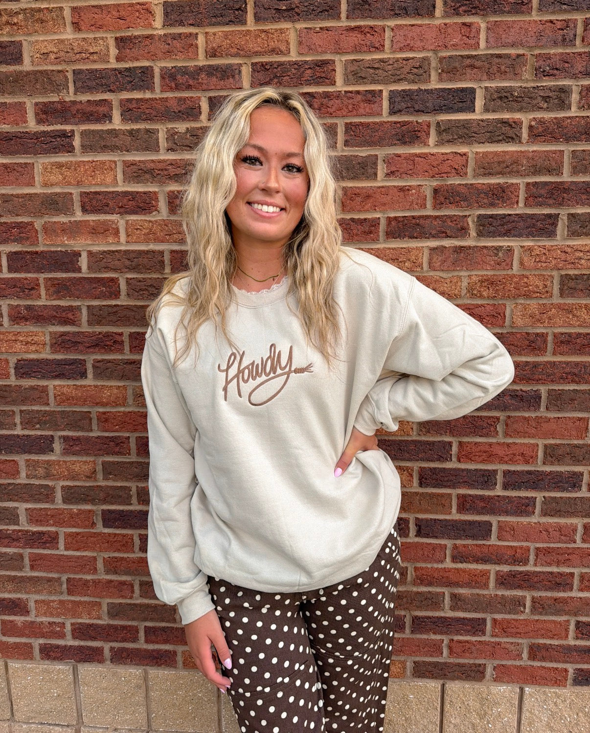 The Howdy Crewneck
