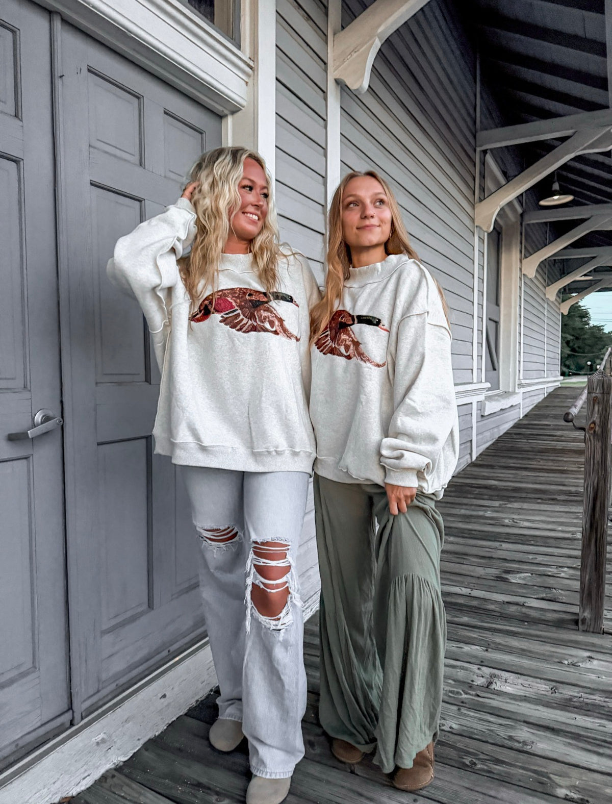 Mallard Mock Neck