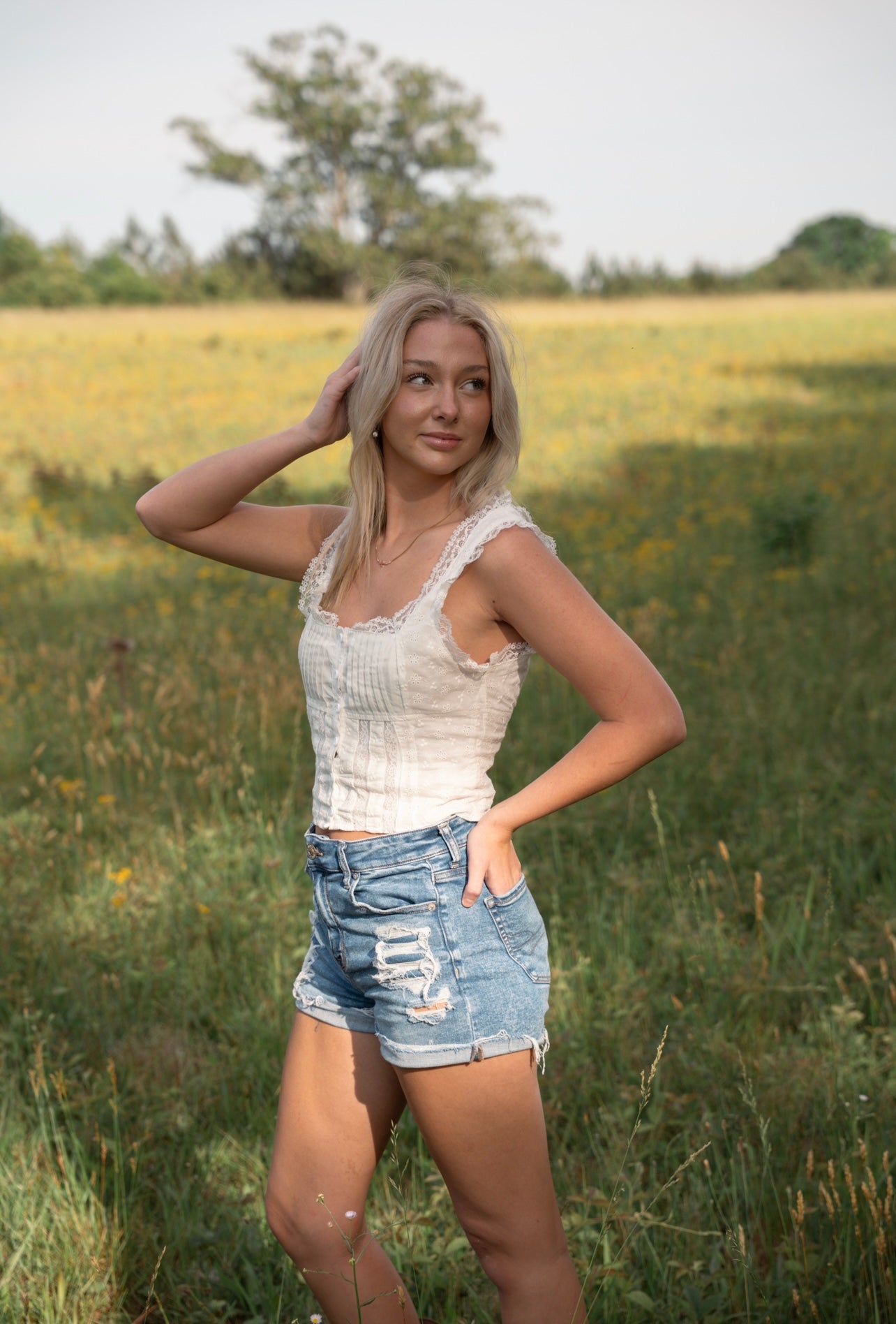Meadow Muse Lace Top