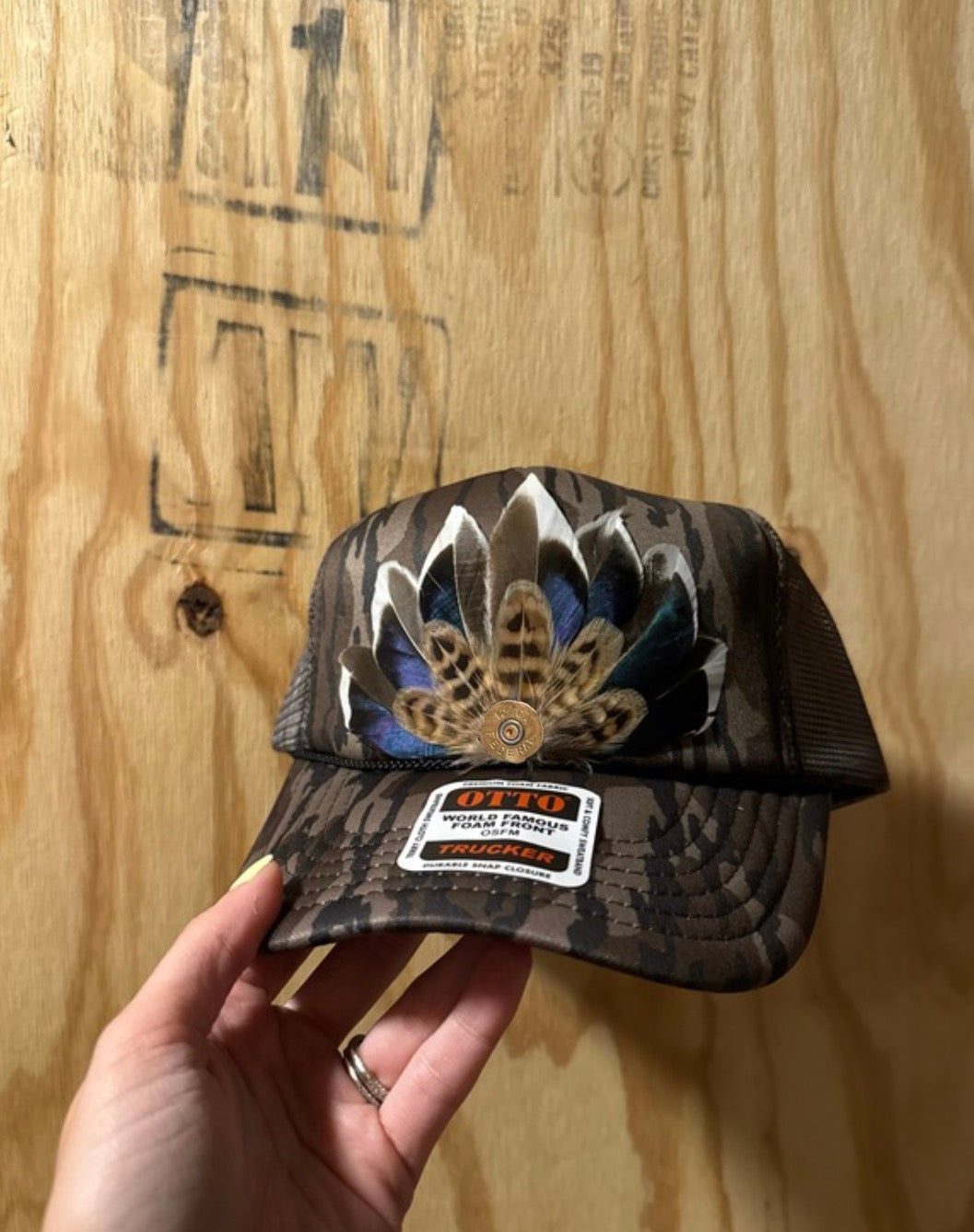 Feather Bottomland Trucker Hat