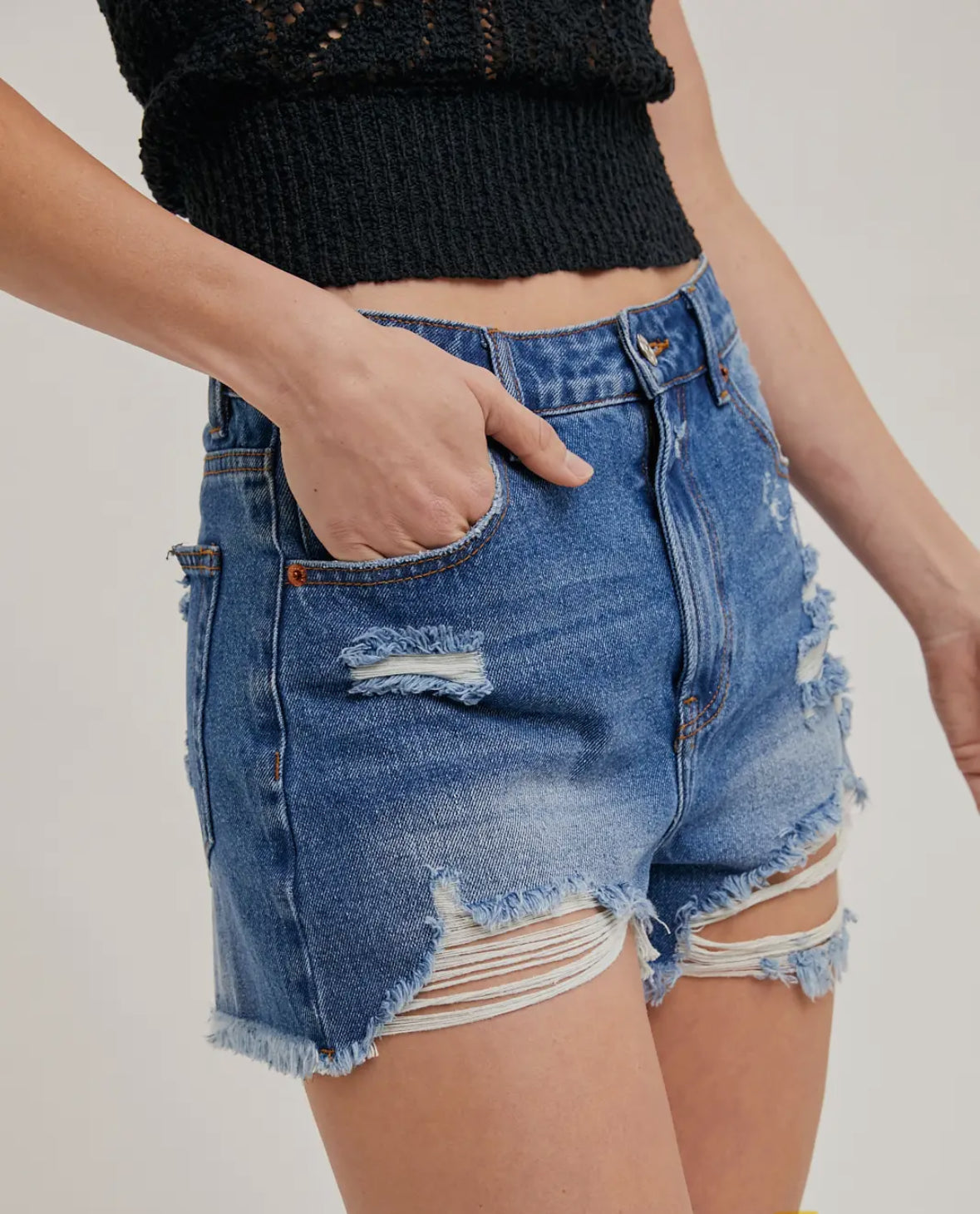 Blue Jean Babe Shorts