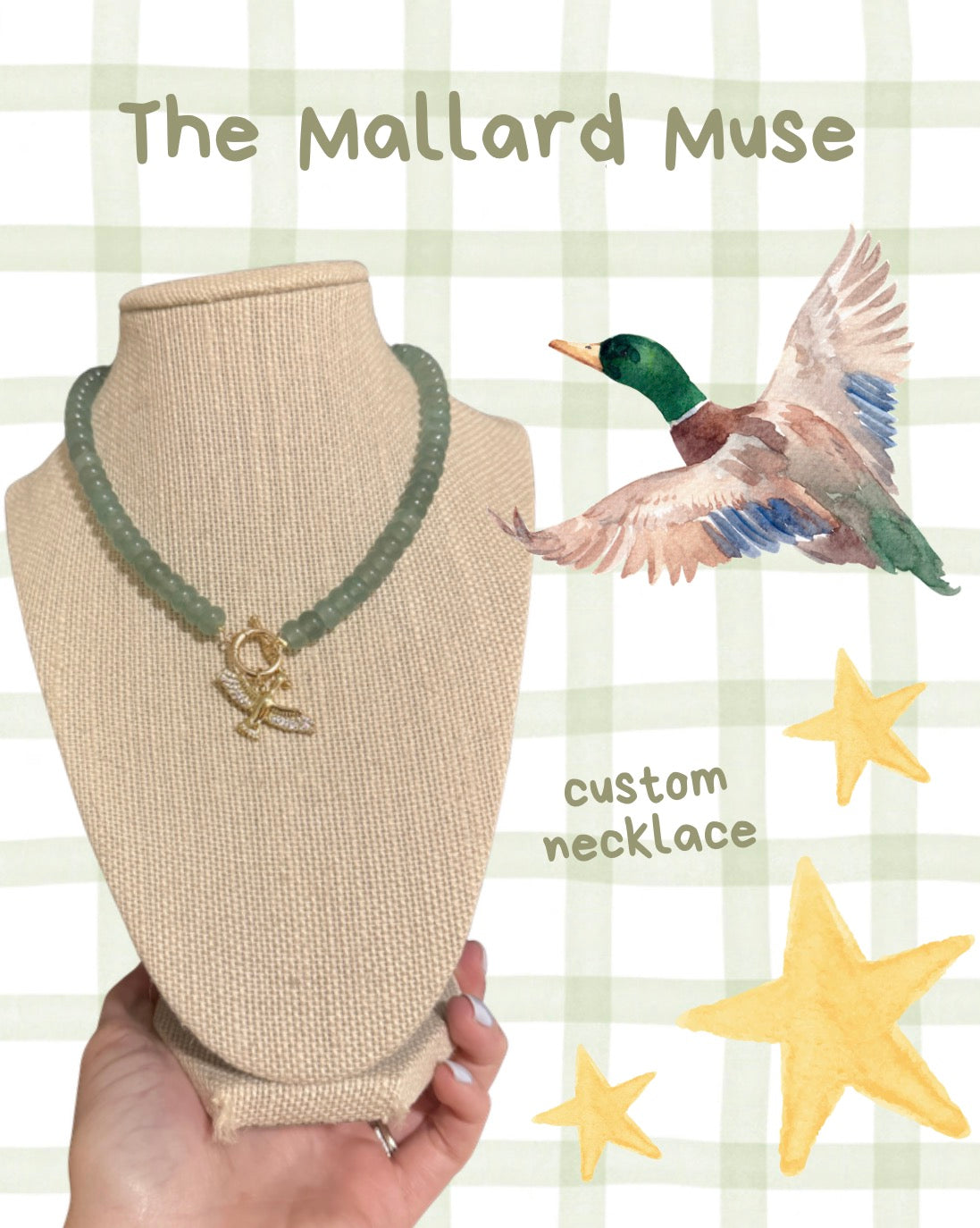 The Mallard Muse Necklace