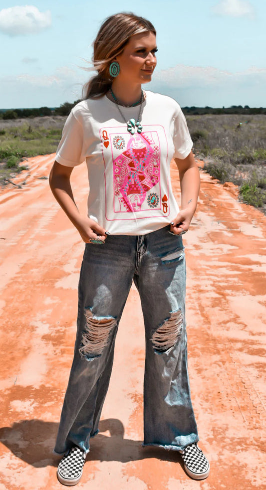 Queen of Turquoise Graphic Tee