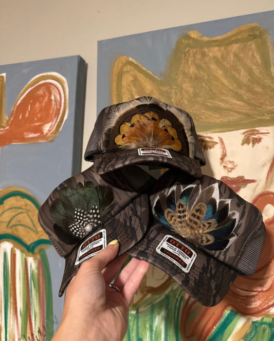 Feather Bottomland Trucker Hat