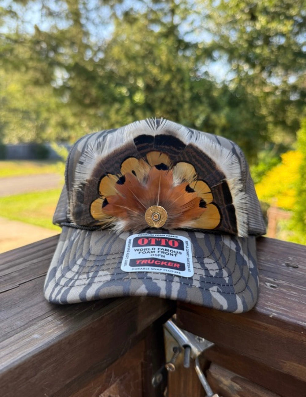 Feather Bottomland Trucker Hat