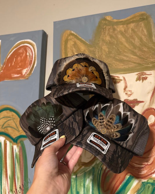 Feather Bottomland Trucker Hat