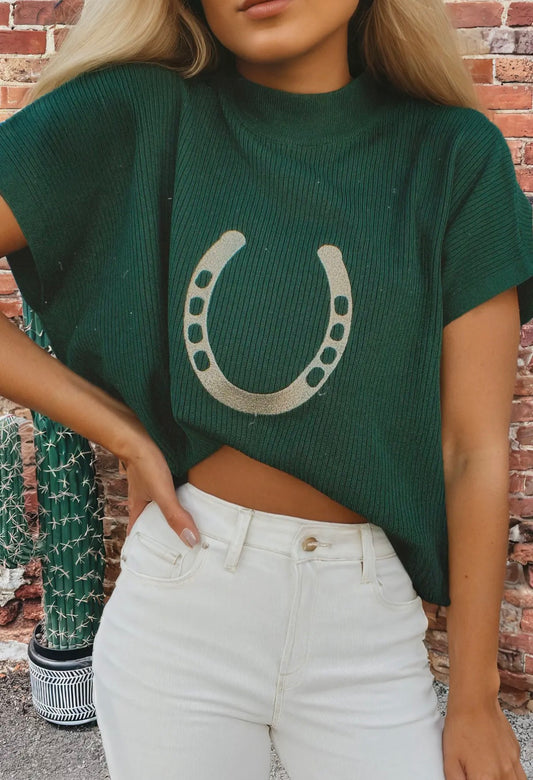 Cowgirl Luck Sweater Top