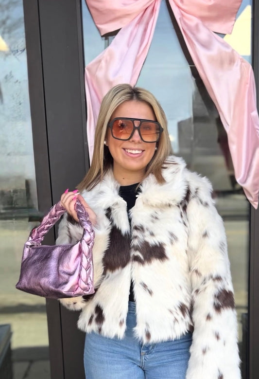 Cattle Queen Faux Fur Coat