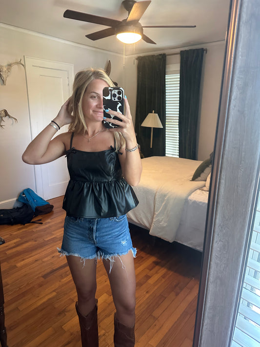 Midnight Rodeo Crop top