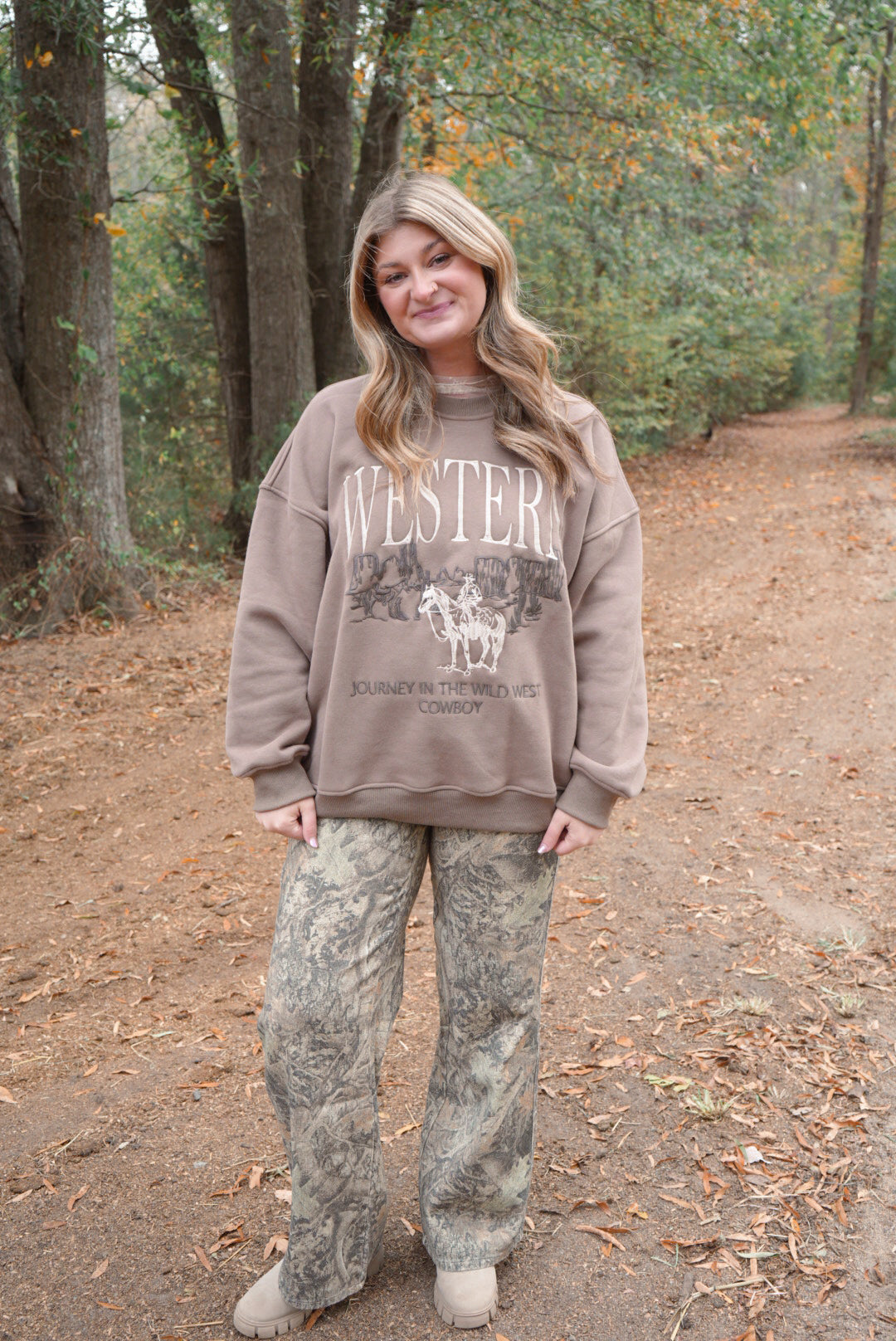 Western Journey Crewneck