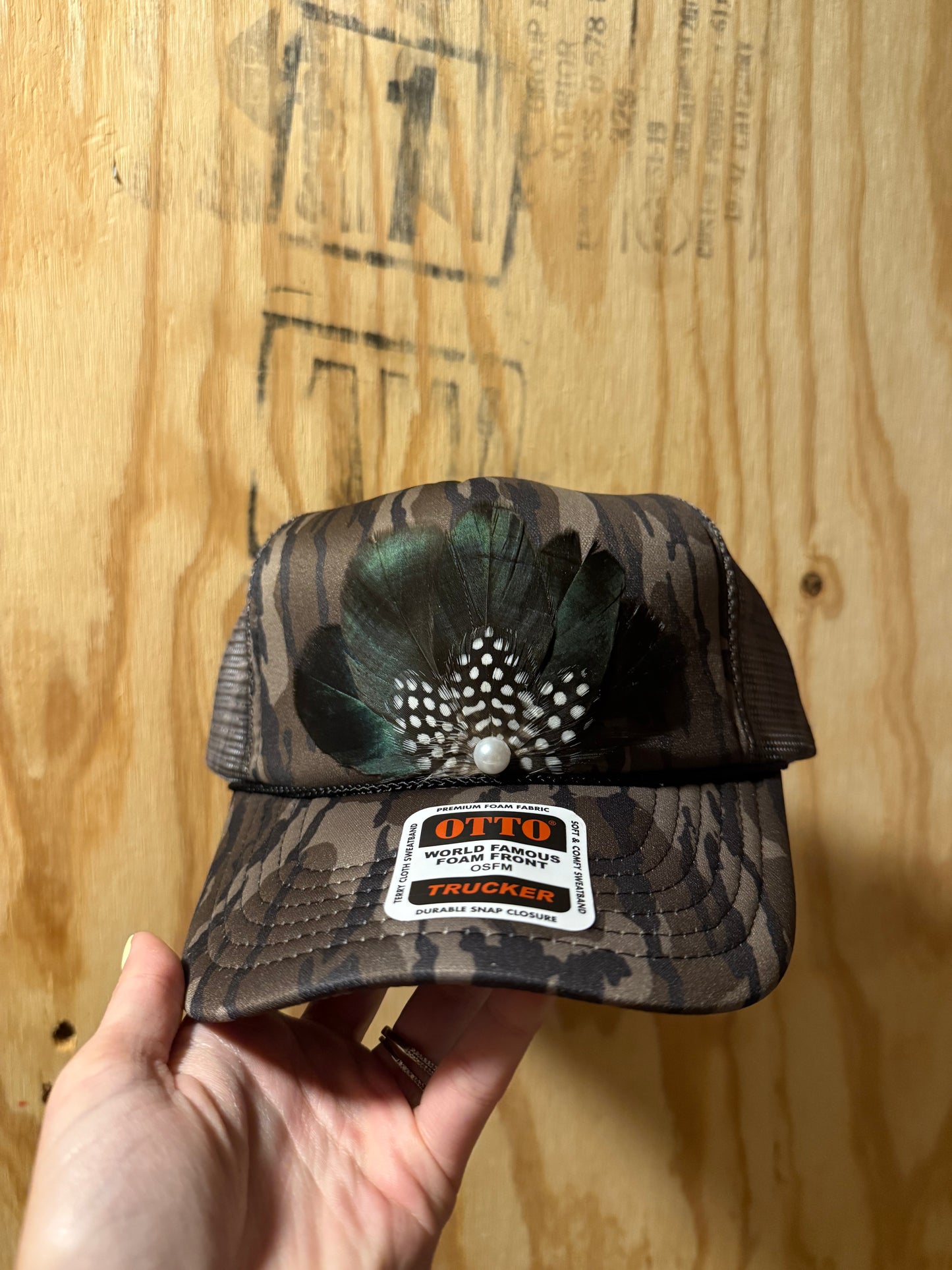 Feather Bottomland Trucker Hat