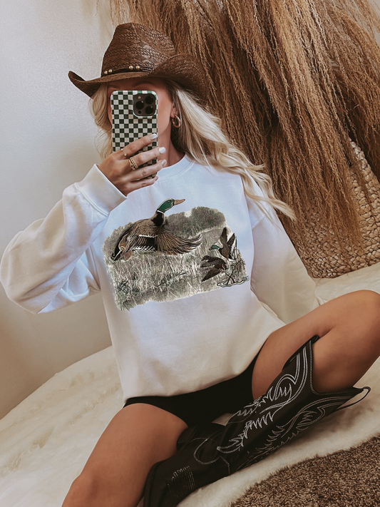 Vintage Duck Crewneck