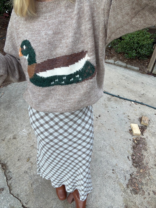 Cozy Mallard Sweater