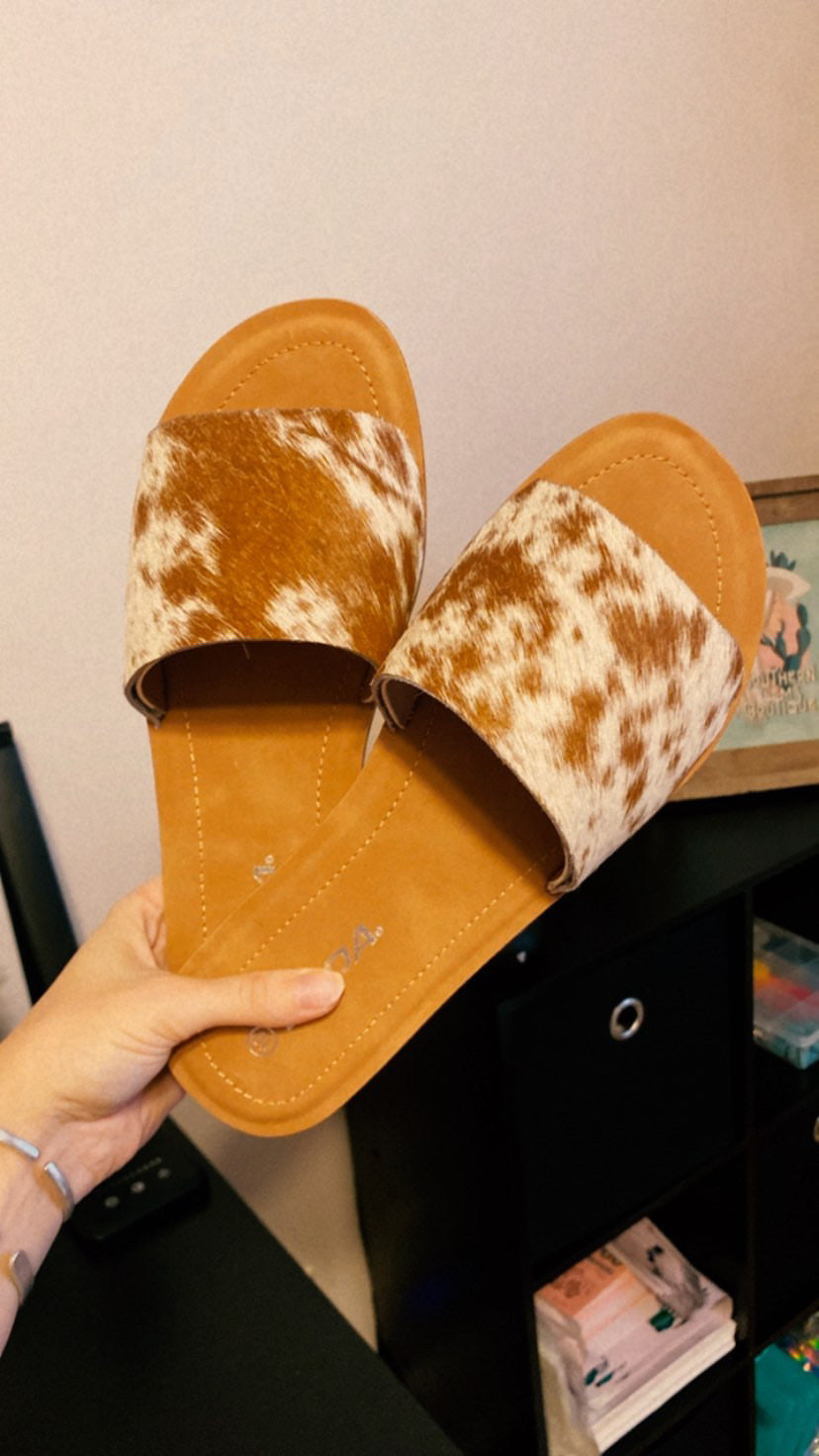 Genuine Cowhide Sandals - MADE TO ORDER