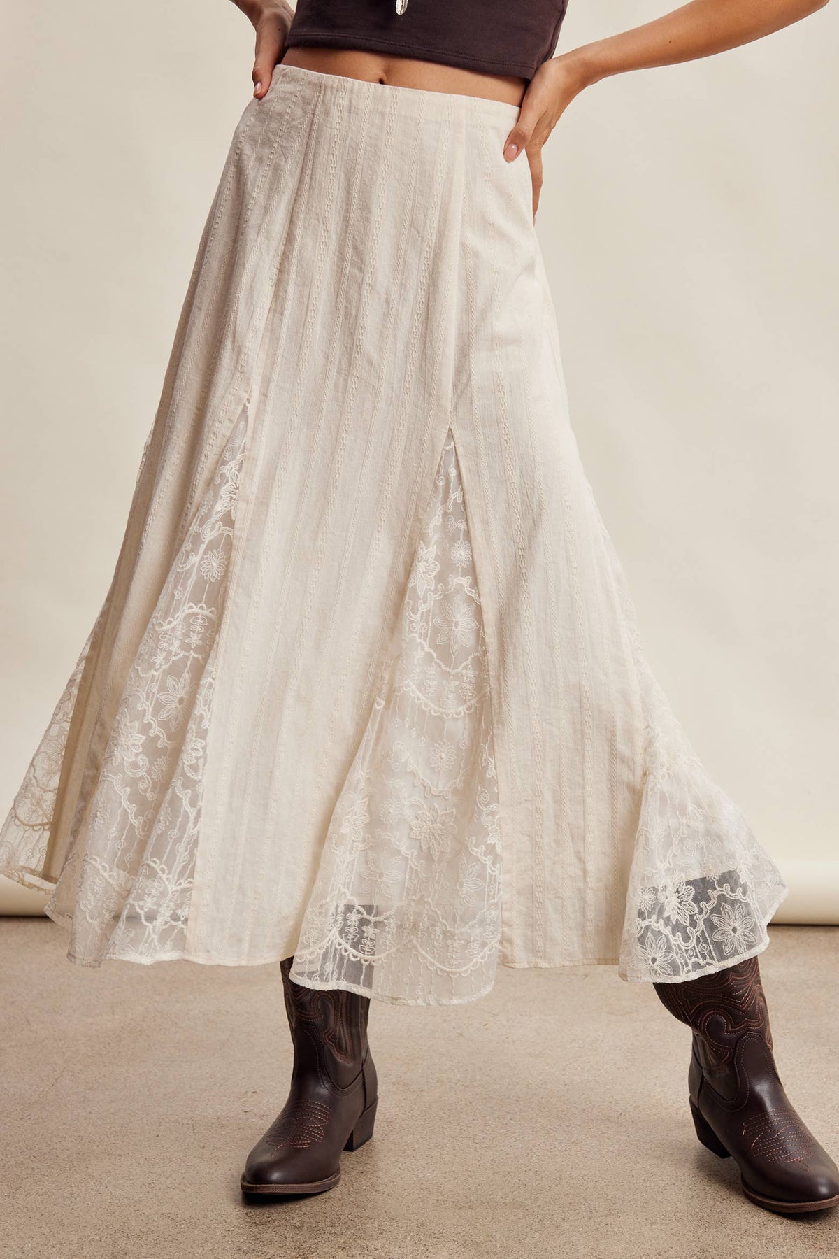 Lacey -  Midi Skirt
